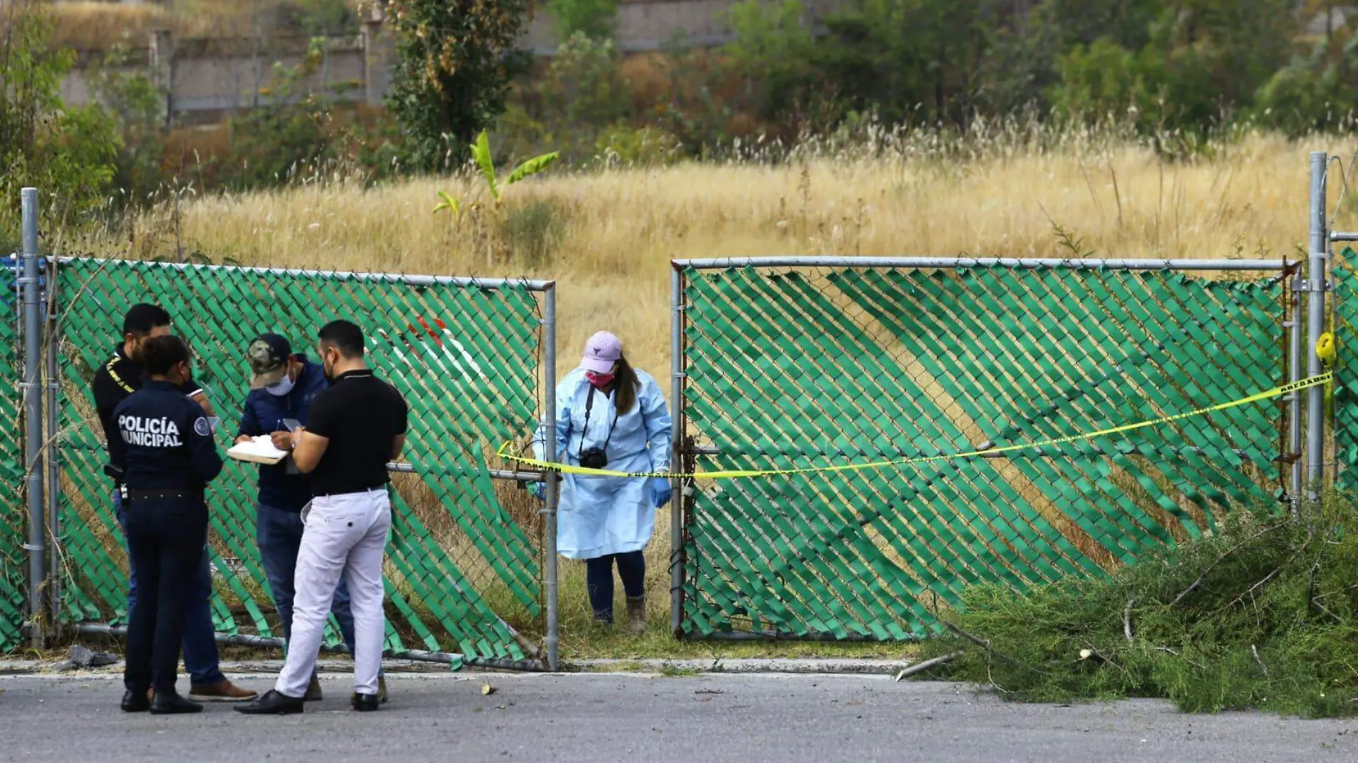 Feto humano descubierto en fraccionamiento 2